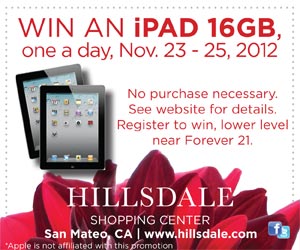 Hillsdale Mall - iPad Giveaway
