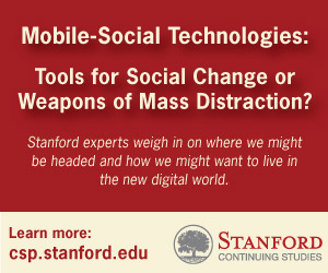 Stanford Continuing Studies - Mobile Social Technologies