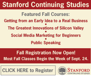 Stanford Continuing Studies - Fall Courses 