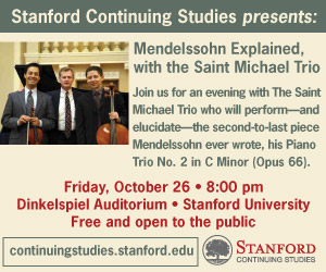 Stanford Continuing Studies - Saint Michael Trio 
