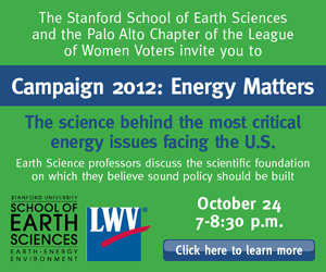 Stanford University Dept. of Earth Sciences - Energy Matters