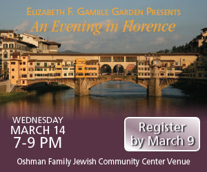 Gamble Garden - An Evening in Florence 