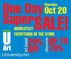 University Art - One Day Sale 