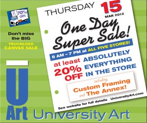 University Art - One Day Sale