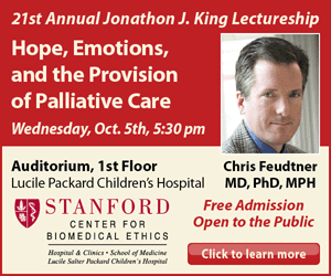 SU Bio Ethics - King Lectureship