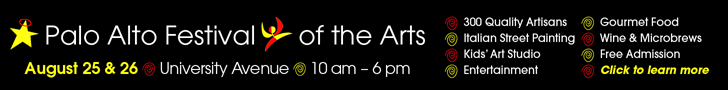 Palo Alto Festival of the Arts - August 25 & 26 